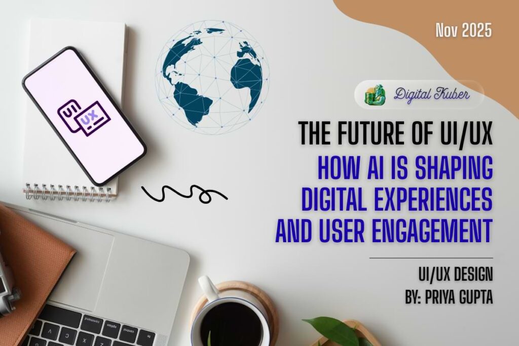 AI transforming the future of UI/UX design with personalized user experiences.